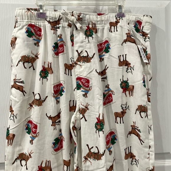 NWT men’s Christmas pajama pants size XL tall with side pockets. - Picture 1 of 6